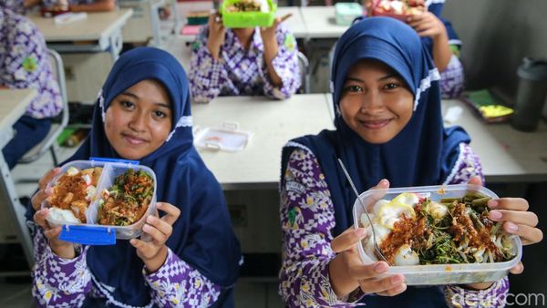 Ini Menu Makan Siang Gratis Rp 15 Ribu dalam Simulasi di Tangerang