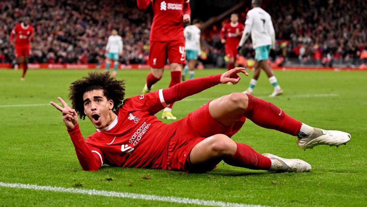 Performa Jayden Danns bikin legenda MU Roy Keane terkesan (Liverpool FC via Getty Images/Andrew Powell)