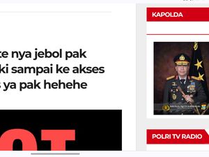 Polisi Jelaskan penyebab Website Humas Polda Kepri Diretas Polisi Jelaskan penyebab Website Humas Polda Kepri Diretas