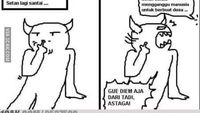 Meme Kocak Setan, Kelakuan Manusia Bikin Heran Makhluk Lain