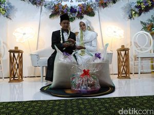 Pasangan Unik di Ponorogo, Beras 50 Kilogram Jadi Mahar Nikah