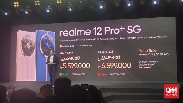 Realme meluncurkan ponsel terbaru untuk Number Series yang beranggotakan realme 12+ dan realme 12 Pro+. Khusus realme 12 Pro+, kemampuan fotografinya sudah didukung lensa telefoto periskop.