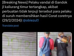 Viral Pelaku Vandalisme Tertangkap di Jakal Sleman