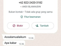 Waspada! Ada Penipu Catut Nama Pj Bupati Bone Andi Islamuddin di WhatsApp