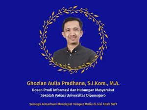 Kabar Duka, Dosen Sekolah Vokasi Undip Ghozian Aulia Meninggal Kabar Duka, Dosen Sekolah Vokasi Undip Ghozian Aulia Meninggal