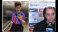 Eh, Barcelona dibilang tidak akan bisa memboyong Xabi untuk menggantikan Xavi karena perkara duit. Foto: dok. Internet/X (Twitter)