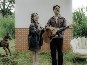 Pelangi Seusai Hujan Bikin Aviwkila Lebih Bahagia