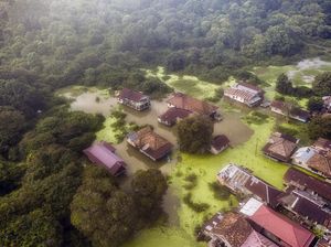 Potret Banjir di Jambi yang Memasuki Bulan Kedua
