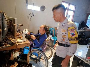 Bripka Marwanto Bina Disabilitas hingga Ajak Warga Kelola Sampah di Boyolali