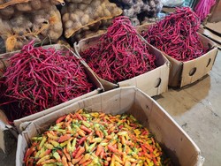 Harga Bawang dan Cabai di Palembang Belum Turun Usai Idul Adha