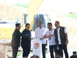 Jokowi Groundbreaking Kantor Telkom di IKN, Singgung Smart City