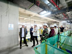 Jokowi Tinjau Kantor Presiden di IKN, Sayap Garuda Kelar Akhir Bulan Ini