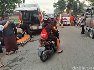Astrea Seruduk Alfa di Seyegan Sleman, 2 Orang Luka Parah