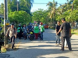 5 Warga Saling Tabrak Motor di Jalan Hertasning Makassar, 1 Pelajar Tewas