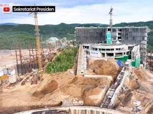 Wujud Kantor Presiden di IKN yang Disebut Sudah Capai 74%