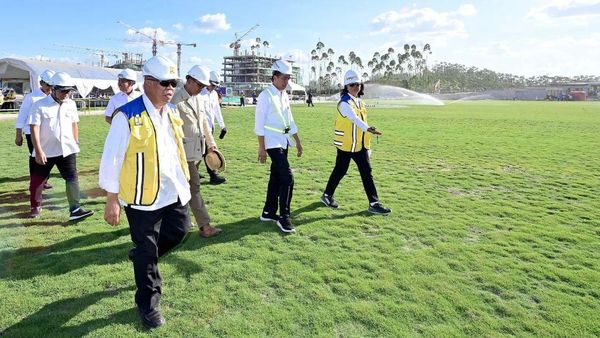 Penampakan Lokasi Upacara HUT RI 17 Agustus di IKN