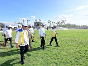 Penampakan Lokasi Upacara HUT RI 17 Agustus di IKN