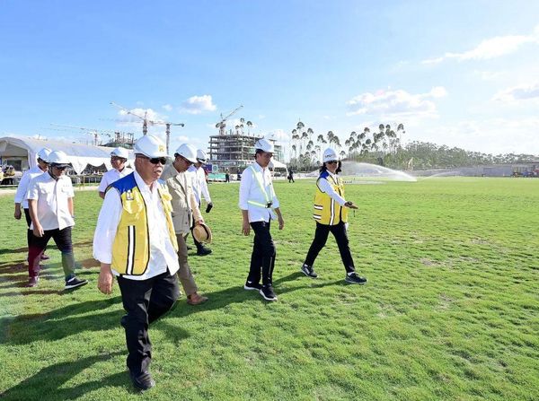 Penampakan Lokasi Upacara HUT RI 17 Agustus di IKN
