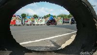 Potret Mural Dukung Palestina di Depok