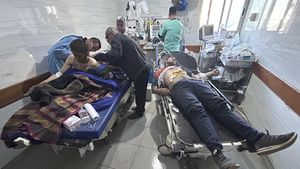 Potret Sadisnya Israel Tembaki Warga Palestina yang Antre Bantuan