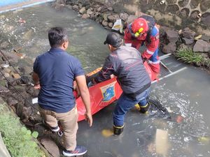 Pria Tewas di Kali Jelawe Jaksel, Damkar Duga Terpeleset