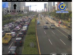 Ada Demo di Depan DPR, Tol Dalam Kota Cawang Arah Senayan Macet