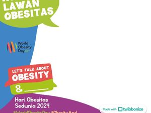 10 Twibbon Hari Obesitas Sedunia 2024: Link Download dan Cara Pakai