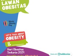 10 Twibbon Hari Obesitas Sedunia 2024: Link Download dan Cara Pakai