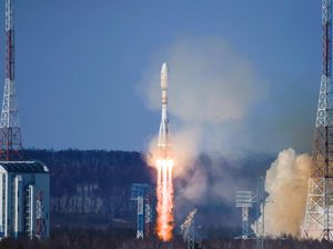 Soyuz Sukses Meluncur Seusai Ditunda 2 Hari Karena Teknis Soyuz Sukses Meluncur Seusai Ditunda 2 Hari Karena Teknis