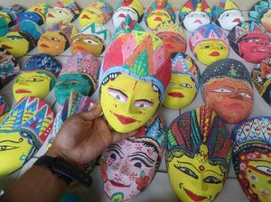 Kenalkan Topeng Panji Kepada Pelajar Lewat Lomba Mewarnai