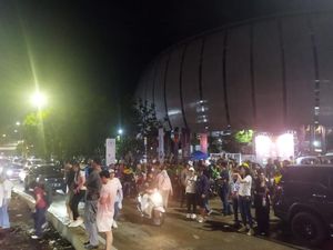 Konser Ed Sheeran Selesai Digelar, Lalin Depan JIS Macet