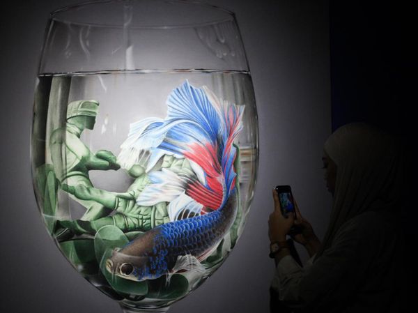 Mengunjungi Pameran Seni Instalasi dan Lukis di Surabaya