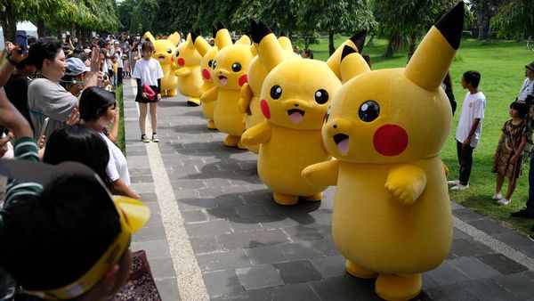 Pikachu Bikin Heboh Bali, Begini Potretnya