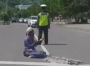 Kronologi Pria Bersorban Merasa Dizalimi Polisi, Tak Terima Ditilang