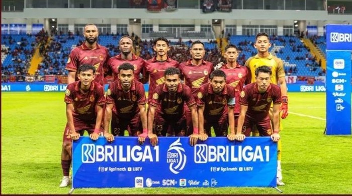 Starting line-up PSM Makassar di Liga 1.