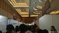 Potret THE Talk Global Study Fair Day 1, Rame!