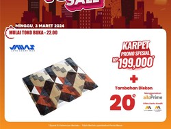 Cuma di Transmart Full Day Sale, Karpet Berkualitas Harga Miring!