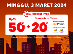Mumpung Libur Langsung ke Transmart Full Day Sale! Diskon Melimpah 50% + 20%