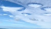 Penampakan Awan Bolong-bolong di Langit AS, Disebut UFO