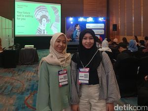 Kunjungi THE Talk Global Study Fair 2024, Yulia dan Nadia Tertarik Hanyang University