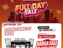 Serbu! Meja Makan di Transmart Full Day Sale Diskon Hampir Rp 1 Juta