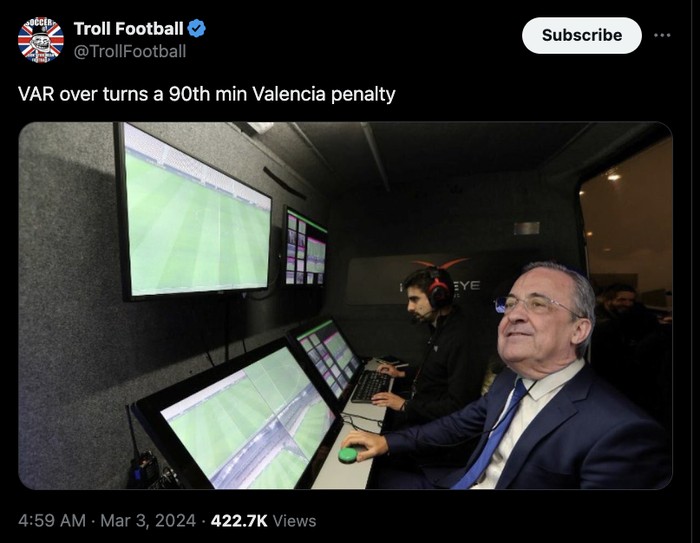 Meme Valencia vs Real Madrid Meme Valencia vs Real Madrid
