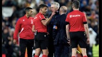 Dengan Madrid mengeluhkan wasit usai diuntungkan VAR, meme-meme sontak bermunculan. Foto: dok. Internet/X (Twitter)