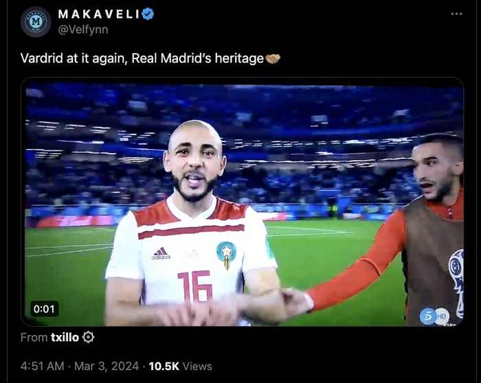 Meme Valencia vs Real Madrid