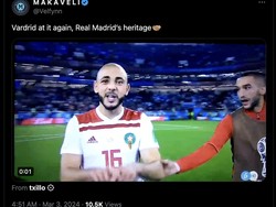 Di menit-menit akhir, Valencia batal dapat penalti. Foto: dok. Internet/X (Twitter)