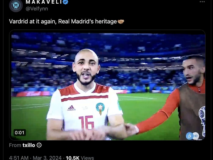 Meme Valencia vs Real Madrid
