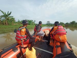 Ada Jejak Kaki, Lansia Hilang Diduga Tenggelam di Sungai Irigasi di Cilacap
