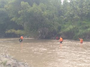 SAR Kembali Lanjutkan Pencarian Mbah Nyamat yang Diduga Hanyut di Boyolali