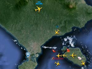 Trafik Udara Bali Macet Saat PM Xanana Transit, 9 Pesawat Berputar-putar Trafik Udara Bali Macet Saat PM Xanana Transit, 9 Pesawat Berputar-putar