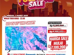 Serbu! TV Didiskon Gede-gedean di Transmart Full Day Sale